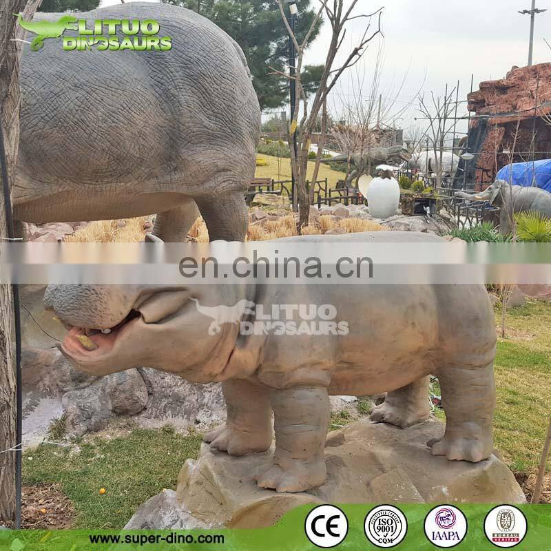 Water Park Deco Life Size Animatronic Realistic Animals For Sale