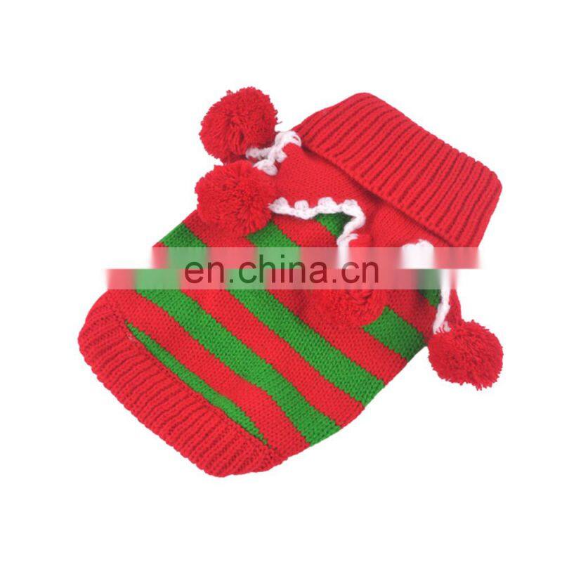 Wholesale Winter & Merry Christmas Soft and Warm Dog Cat Pet Sweater Knitwear Outerwear