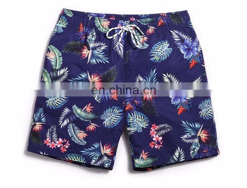 Wholesale custom sublimation printing swimwear quickly dry waterproof Beach Shorts for men