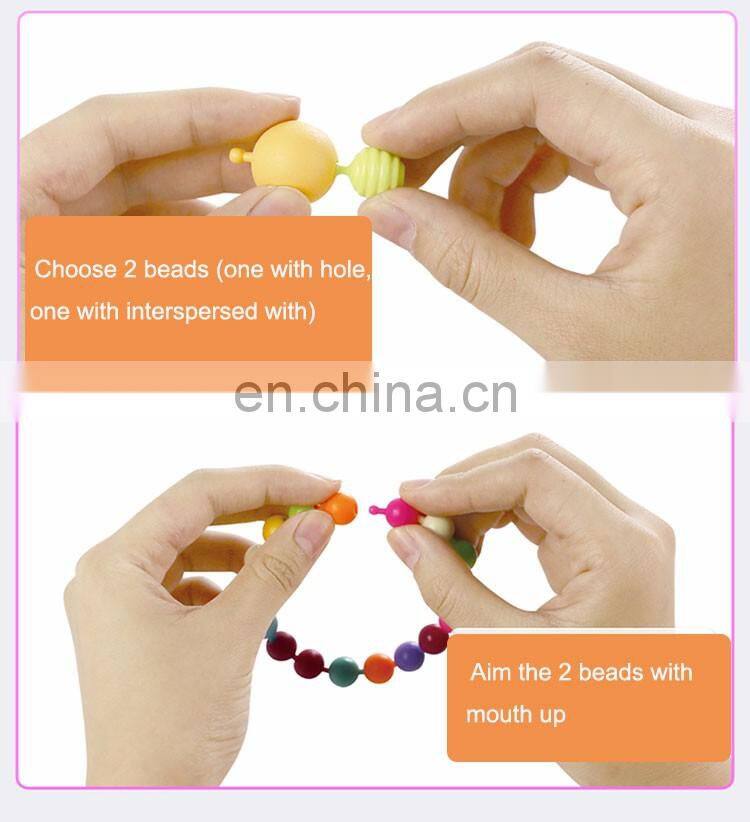 DIY Bracelets Necklace Early Childhood Educational Toys