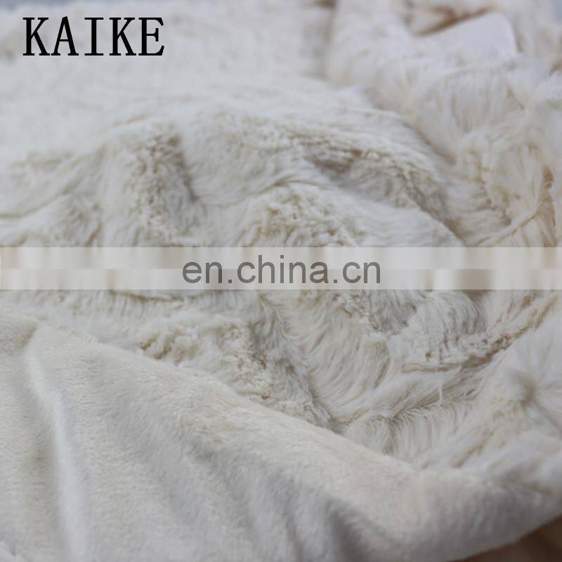 Warm super soft custom print muslin fleece baby velvet blanket 100% polyester