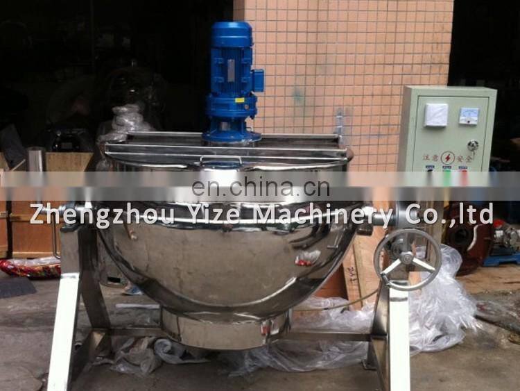 Industrial 200 Liter 500 L Steam Jacketed Cooking Kettle price