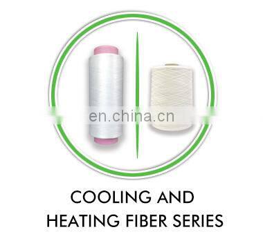 Hot products high quality anti-uv protection 75D / 72F DTY nano zinc polyester filament yarn