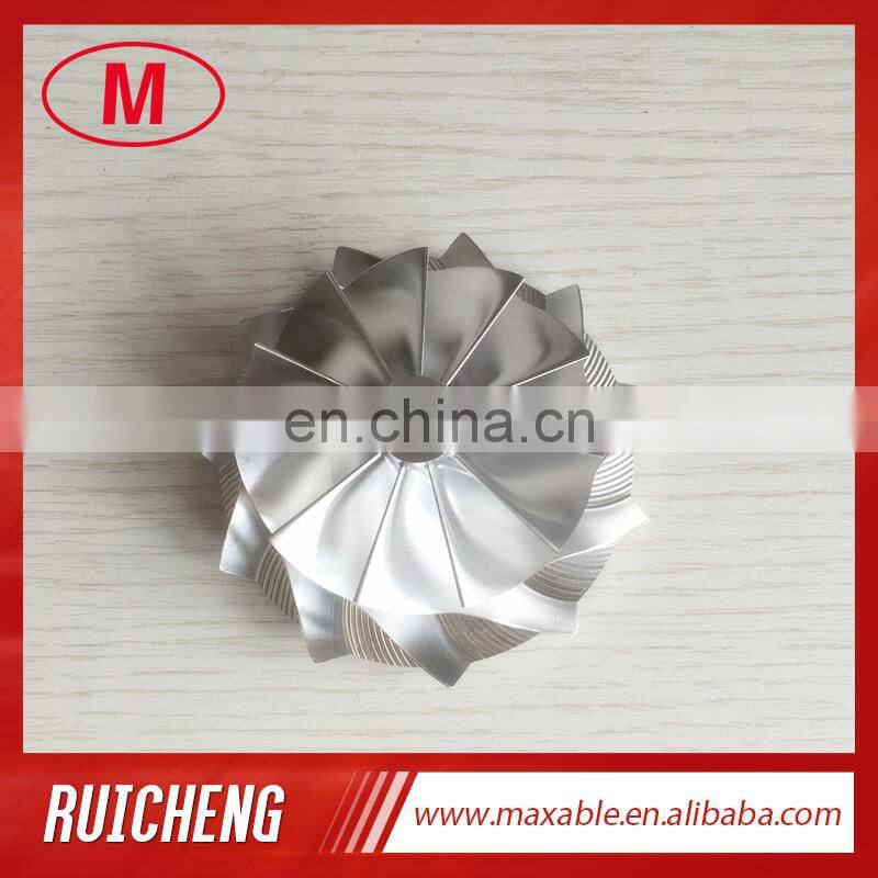 TD05H 59.05/76.13mm 11+0 blades Turbocharger Billet/milling/aluminum 2618 compressor wheel