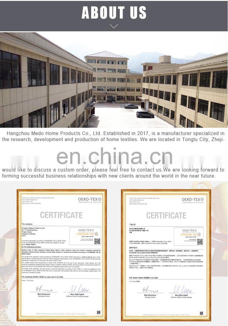 100%polyester free sample custom logo  knit throw blanket for spring autumn