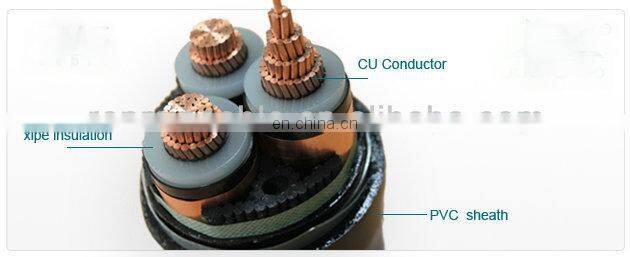 Copper Cable YJV 26/35KV 1X400 XLPE Cable