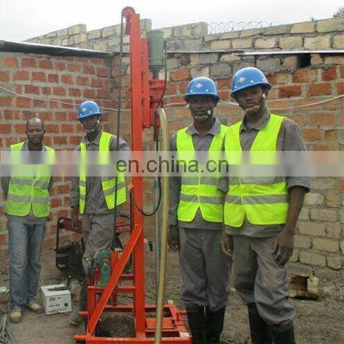 Most popular !!! Portable water well drilling rig / Mini well drilling machine