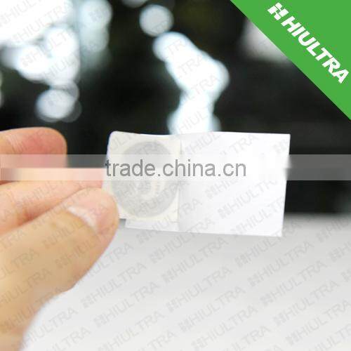 Adhesive back nfc paper sticker