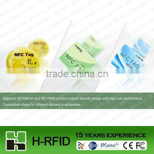 NFC Smart Tags on Metal With 3M Sticker