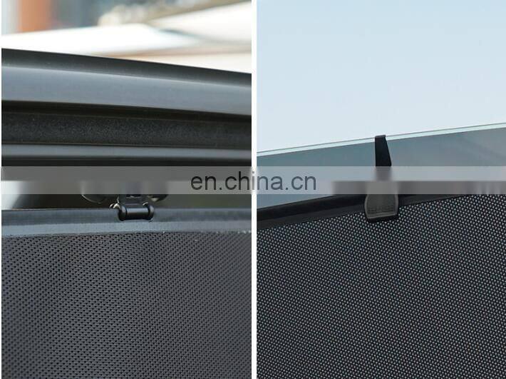 Hot New Roll Car Sunshade Luxury Custom-fit Sun shade Side Window Curtains for Hyundai IX25/IX35/IX45 2 PCS