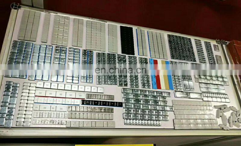 60g blue tape fe steel Tyres balance adhesive wheel weight