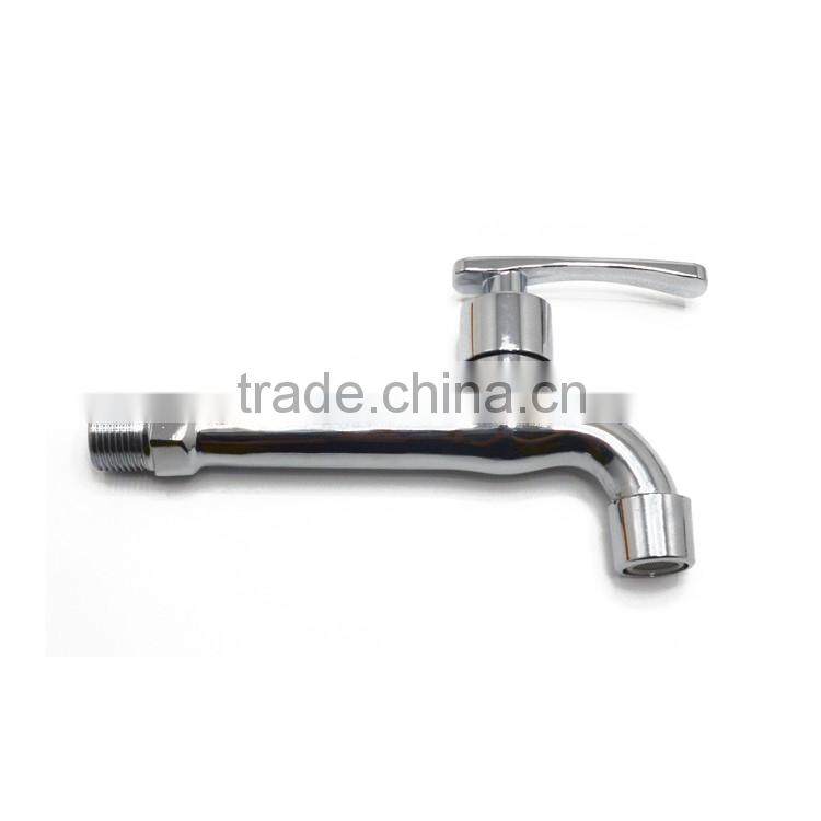 Chrome-polished hose bibcock/shower faucets with Handle