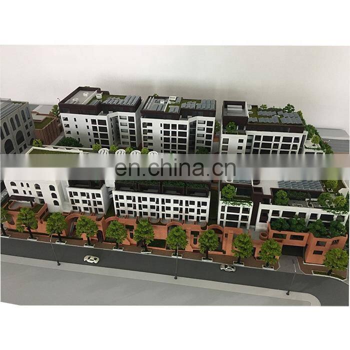 Physical 1/50 3d modals of buildings ,architectural model material