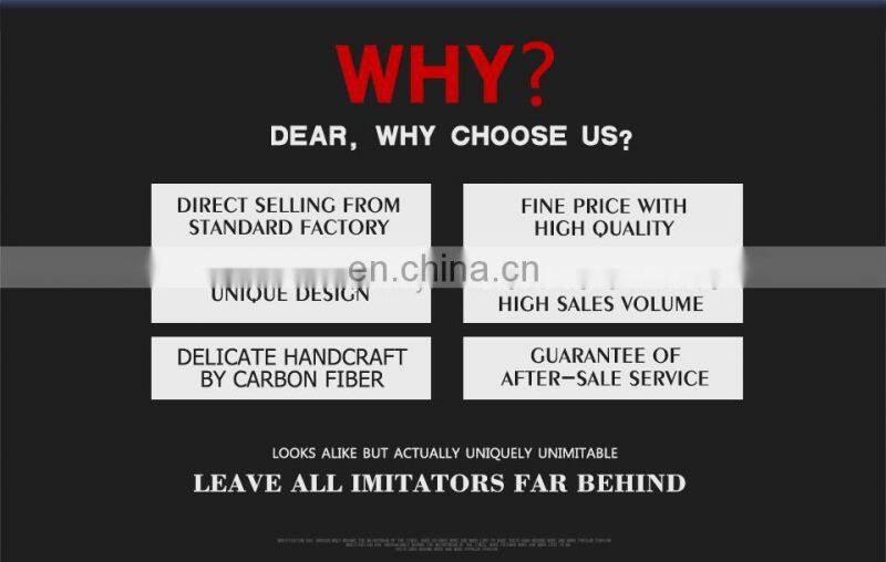 Carbon Fiber Rear Bumper Lip for Mercedes Benz C63 W205 AMG Sedan 4-Door 2015-2018