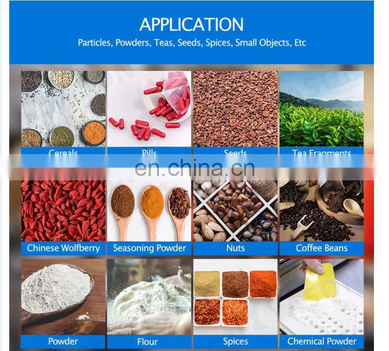 YTK-PW200 200g Particle and powder automatic packaging machine price for grain, coffee beans, tea bag, spices, flour