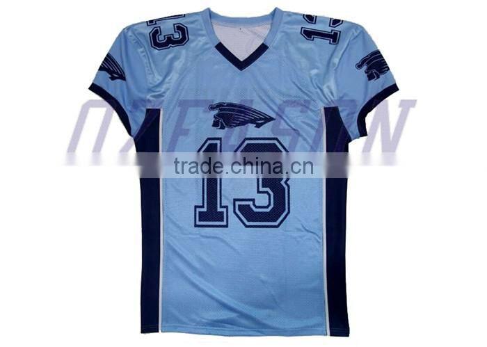Cheap Custom Sublimated American Football Jersey,Wholesale Design American Football Team Jackets