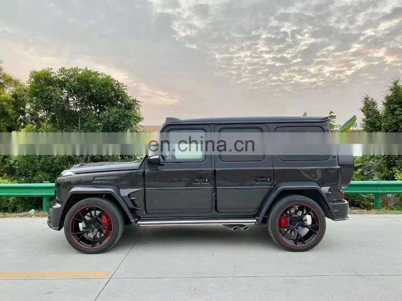 Runde Resin Carbon Fiber For Mercedes-Benz G-CLASS W463 W464 G500 G350 G63 Mansory Style Body Kit Front Bumper Rear Bumper Hood