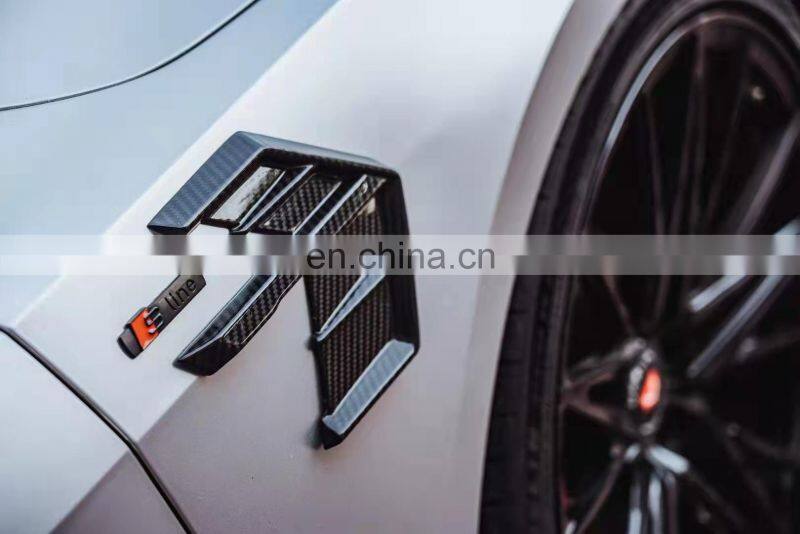 Runde New Arrival Kits For Audi A7 Upgrade Bctxw Style Carbon Fiber Body Kit Front Lip Rear Lip Spoiler