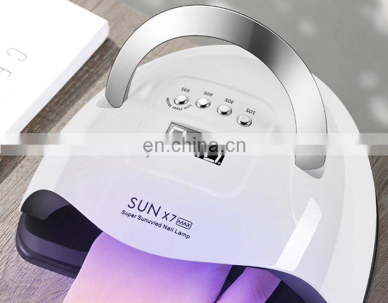 180W high-power nail lamp sunx7max phototherapy machine induction ultraviolet baking lamp machine