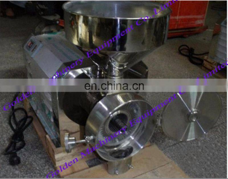 Stainless steel grain spice food fine powder making grinder mill machine