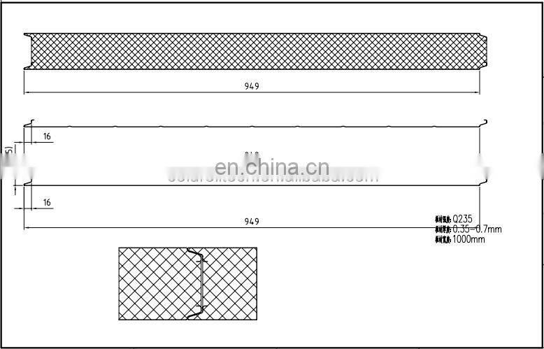 PU Sandwich Panel Production Line for Roof and Wall panels Continuous Line