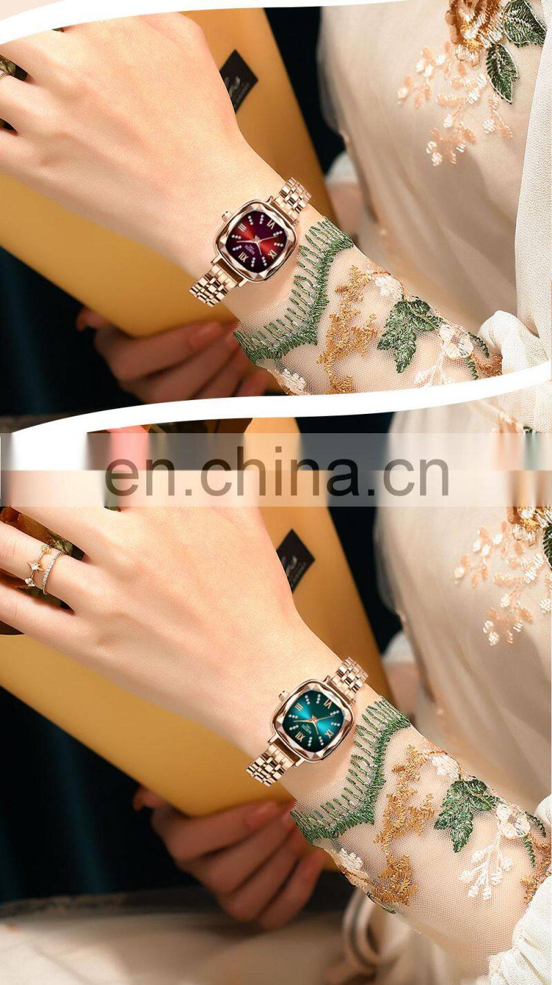 2022 NIBOSI Luxury Women Quartz Watches Ladies Creative Bracelet Wristwatches Female Clock Relogio Feminino Montre 2535