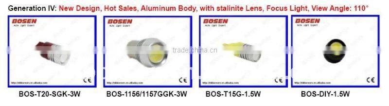 3157NK-3W with lens high power auto led lights