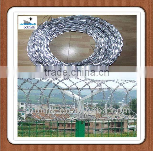 Cheap Crossed Razor Barbed Wire