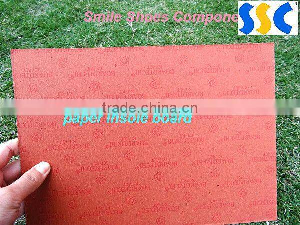 Shoe making material paper insole board
