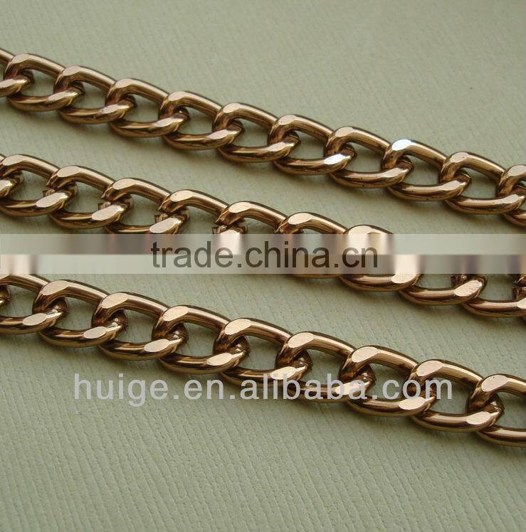 Gold filled chains rings with Precious Gemstone