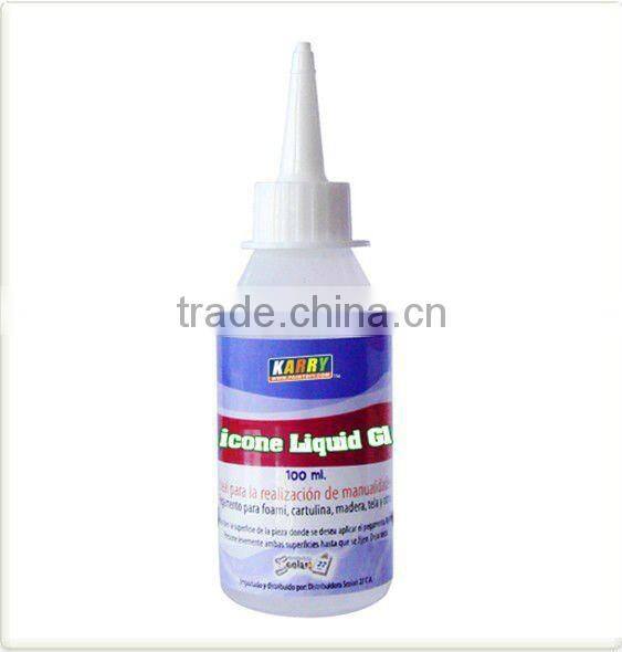 The Master Licensee of Disney in China:100ML SILICONE LIQUID GLUE NON-TOXIC FOR SCHOOL AND OFFICE