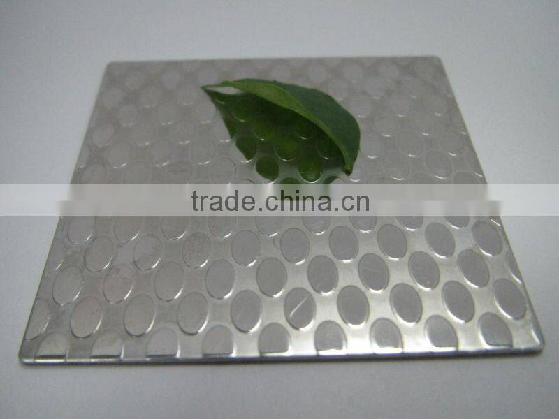 stainless steel press plate(linen pattern)
