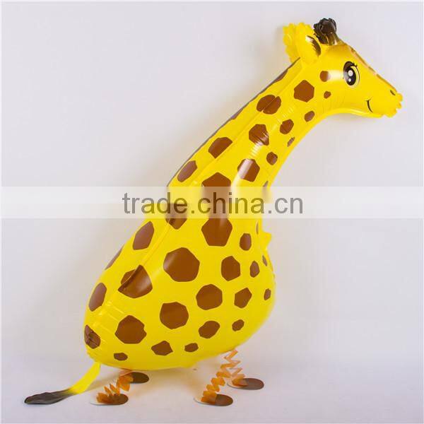 China mylar balloon EN71approved horse shaped walking petl balloon