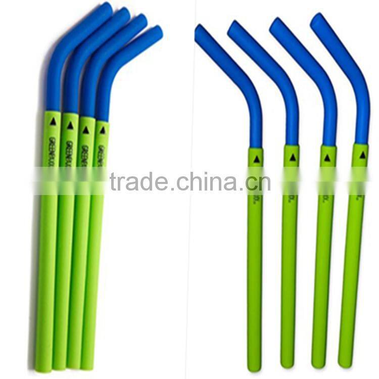New Reusable Silicone Juice Straw for Children