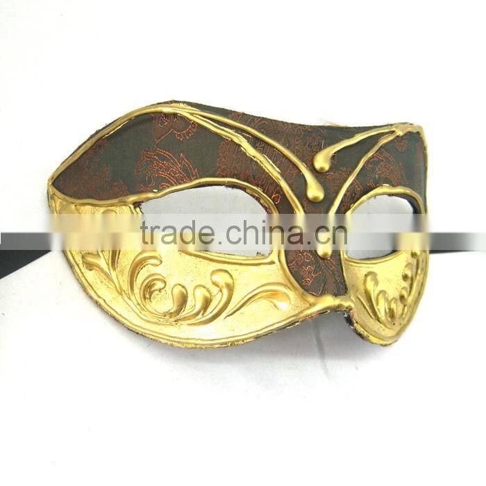 Custume Carnival Accessories HT-HF012 Plastic Half Face Party Eye Mask and Plastic Face Mask