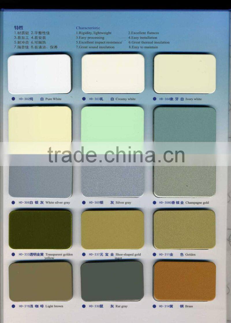 3mm/4mm brushed aluminum interior wall panels/ aluminum composite panels (ACP ) factory