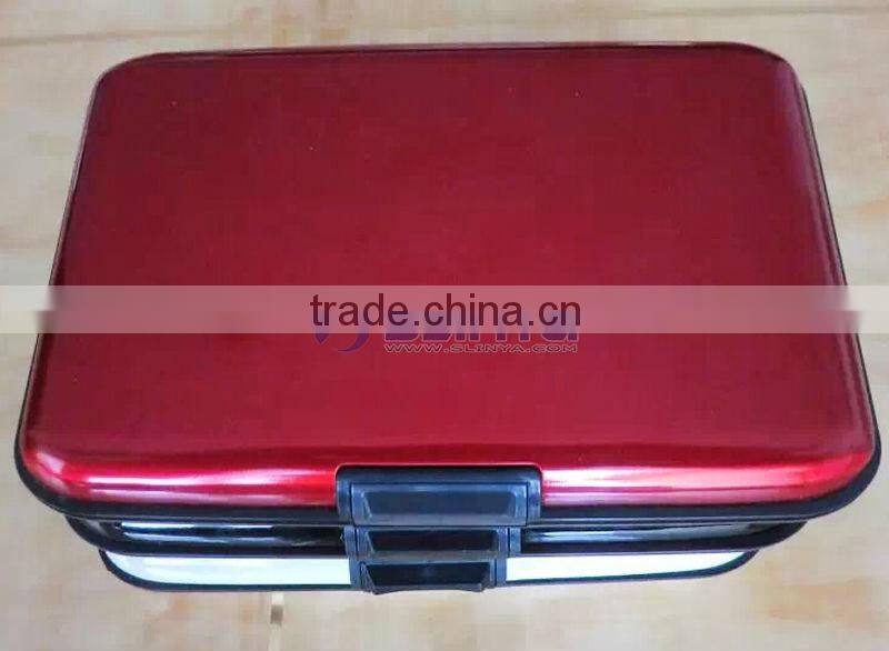 IPX4 Waterproof RFID Credit Cards IC Card Aluminum Name Card Wallet