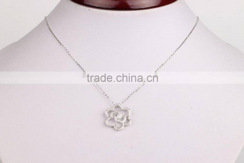 Top Fashion Costume White Gold Necklace