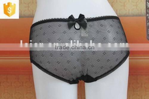 2016 sexy tranparent printing mesh padded cup bra panty sets for women