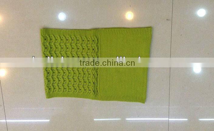 Newest Chevron Loop Women Crochet Winter Scarf