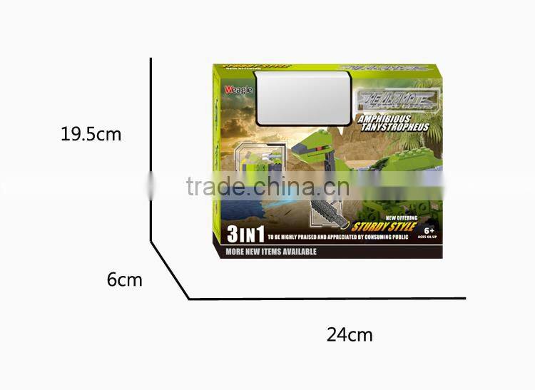 Building blocks dinosaur model educational toys for kids