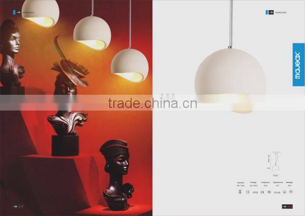 2014 furnishing plaster gypsum suspension light