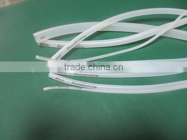 FDA grade transparent Peristaltic Pump Tubing / silicone pump tubing