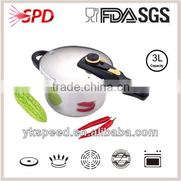 5L 22CM aluminum big pressure cooker