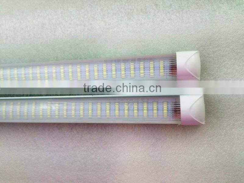 Best price 8 feet T8 44w 60w Integrated Double row led tube light