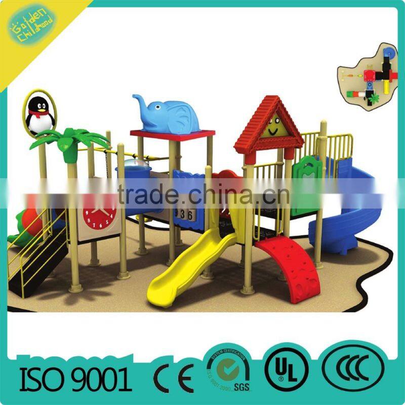children school slide,square plastic playgroundMBL02-I84