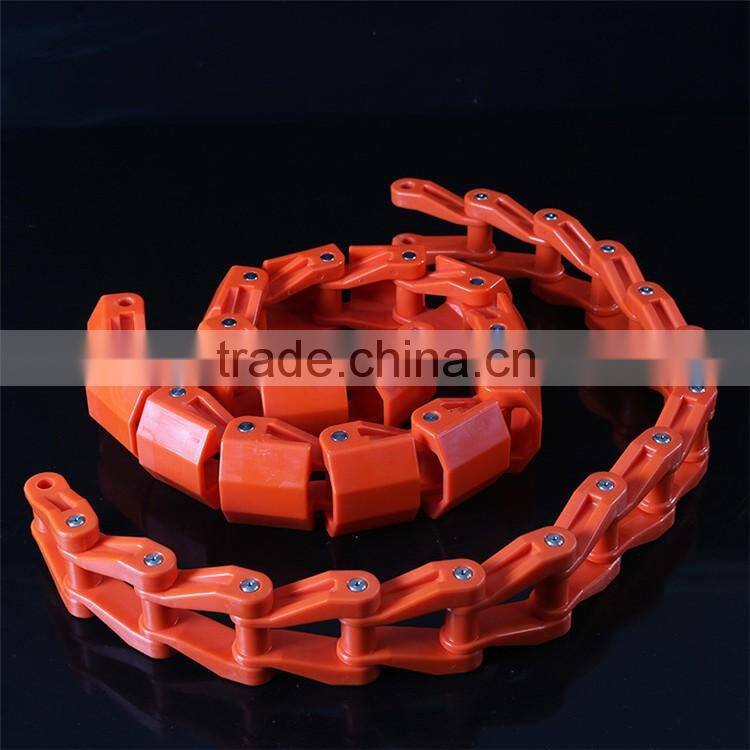 OEM engineering heat treatment injection mould Polymide ERTALON durable flexing convey plastic roller chain