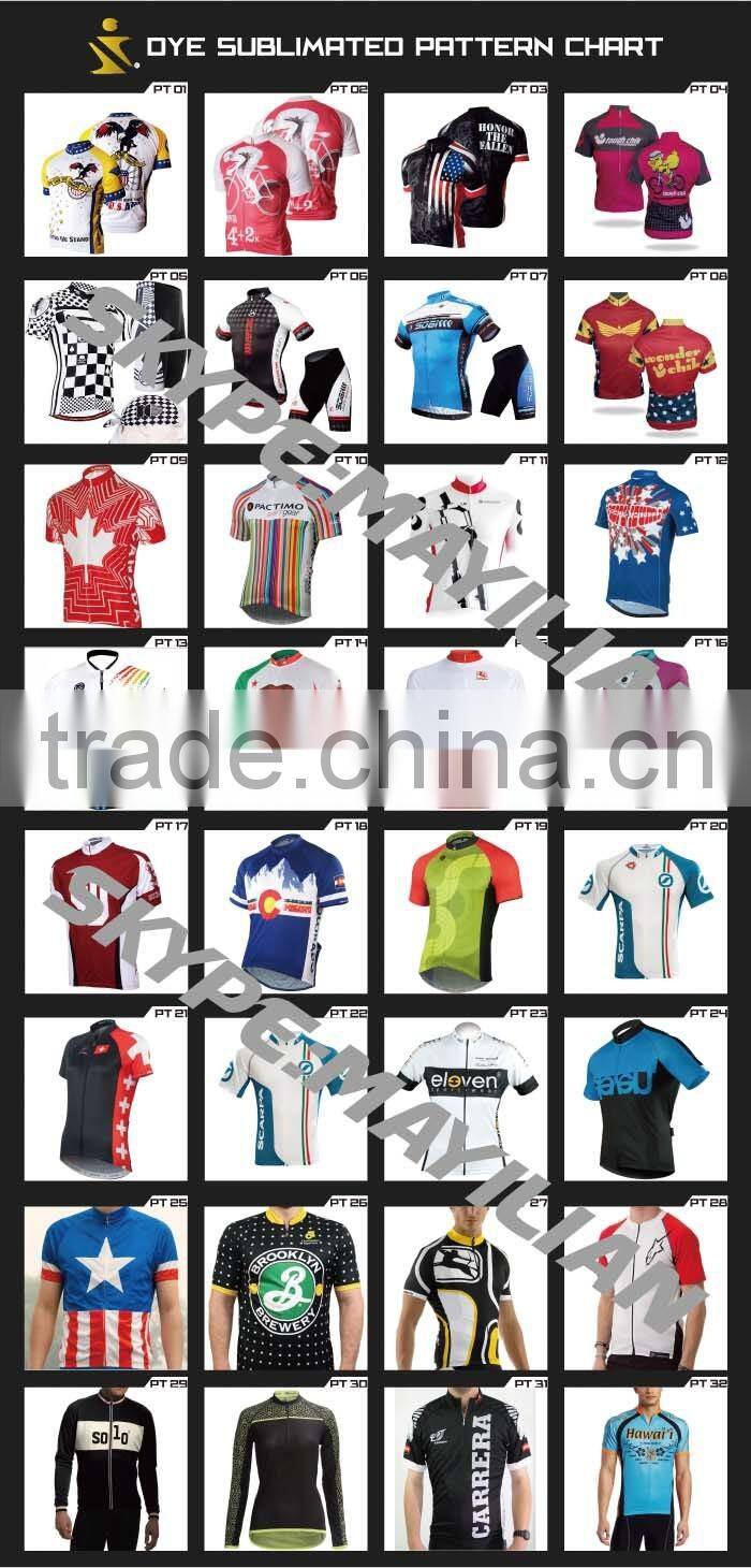 wholesale short sleeve Custom cycling jersey for cycling wear jersey cycling china