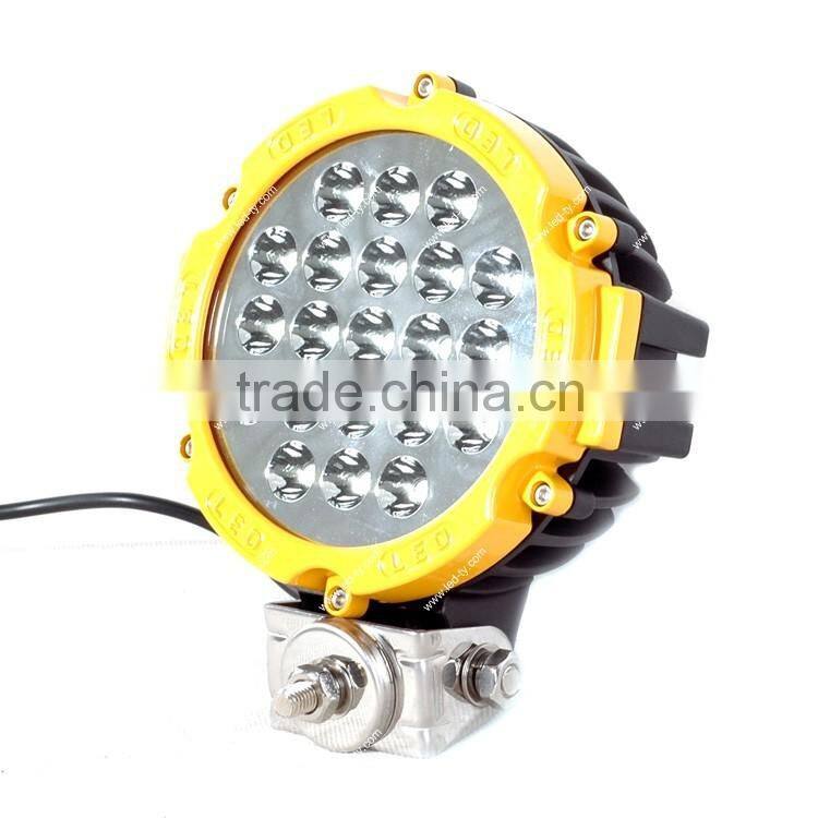 Hot sale!offroad led work light 63W led work light Epistar led round lamp