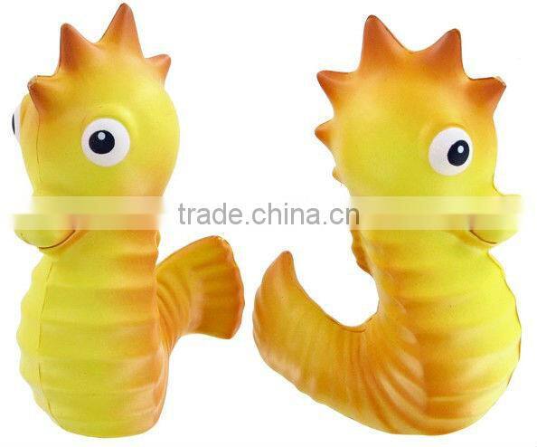 rainbow PU foam brain anti stress toy brain